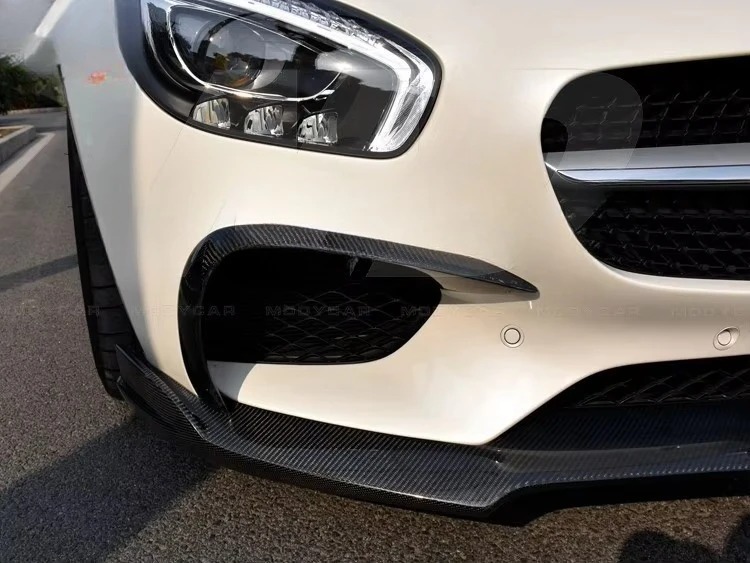 Modycar Style Carbon Fiber Front Lip for 2015-2016 GT